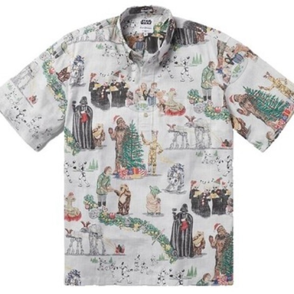 Reyn Spooner Star Wars Sithmas button up shirt